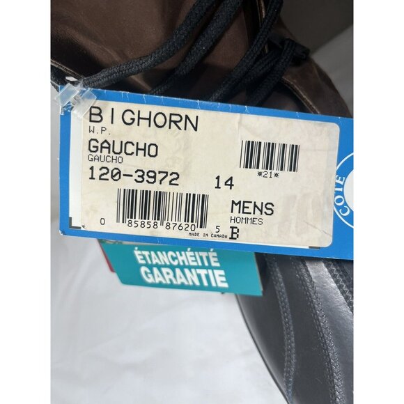 Sorel Men's Black and Brown Snow Boots - Picture 2 of 15